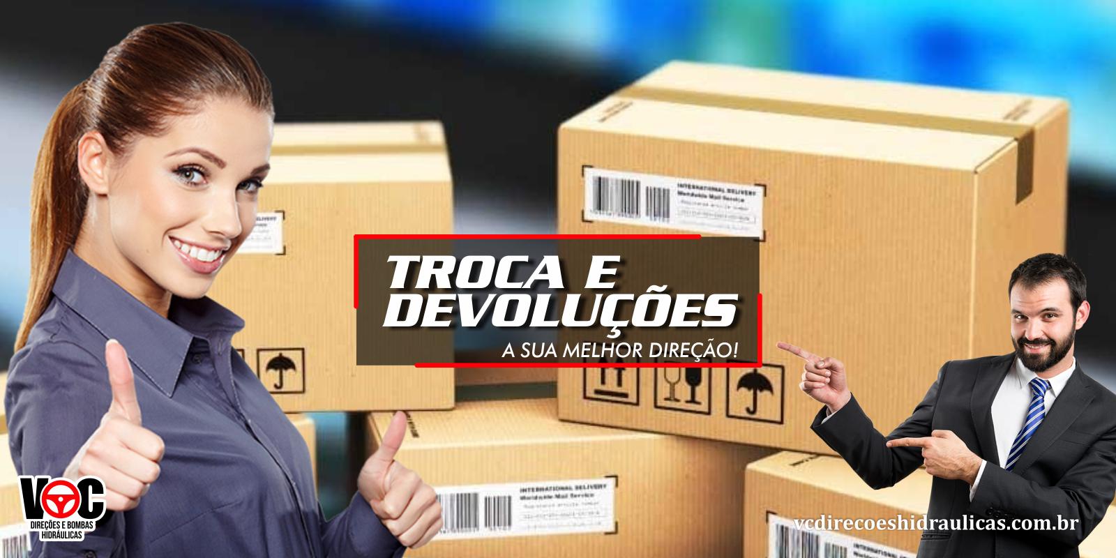 Trocas e Devoluções